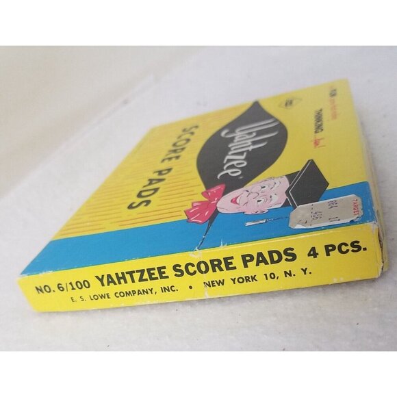 1972 Vintage Yahtzee Score Sheets Cards tokens rules booklet multiple pads - Picture 7 of 8